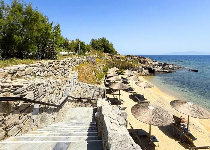 בית נופש Sandy Side Mykonos By Angelsgroup *